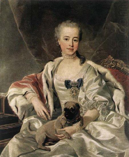 LOO, Louis Michel van ) Portrait of Catherina Golitsyna china oil painting image